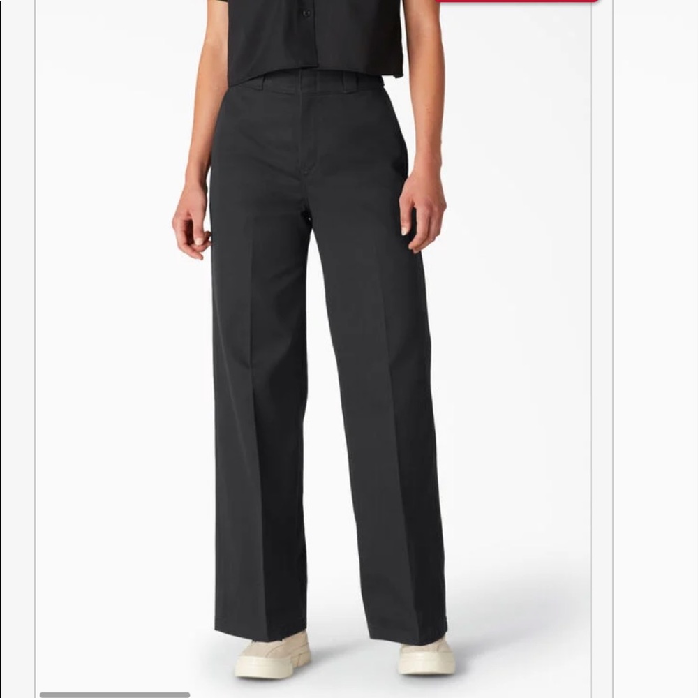 NWT Free People Dickies High-Rise Wide Pants (sold out) - Picture 2 of 7